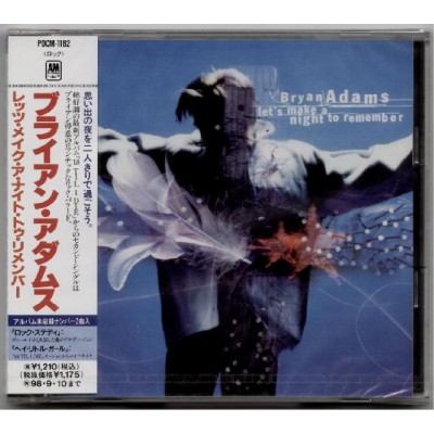 Adams, Bryan - CD - JAP - Let`s Make A Night To Remember - SEALED - PROMO