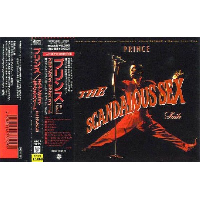 Prince - CD - JAP - Scandalous Sex - PROMO