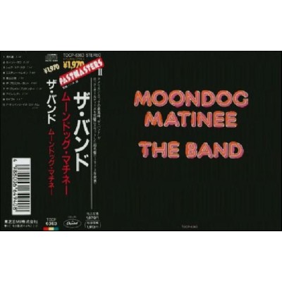 Band, The - CD - JAP - Moondog Matinee - PROMO