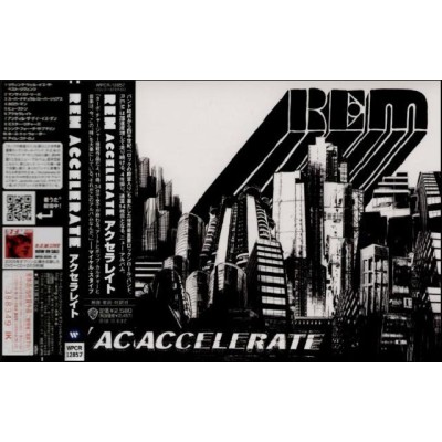 R.E.M. - CD - JAP - Accelerate - PROMO