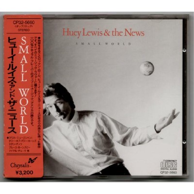 Huey Lewis und The News - CD - JAP - Small World - PROMO - SEALED