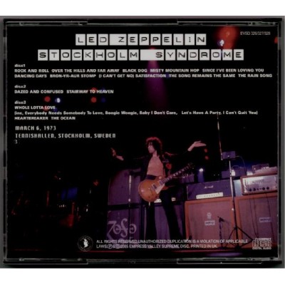 Led Zeppelin - 3 CD - Stockholm Syndrome - EMPRESS VALLEY
