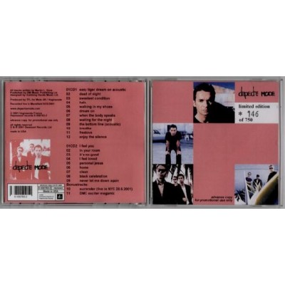 Depeche Mode - 2 CD - Mansfield_6/23/2001